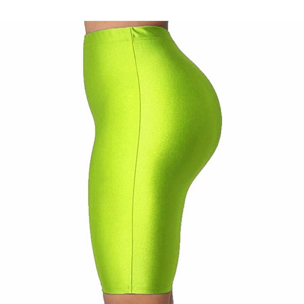 Neon Biker Shorts